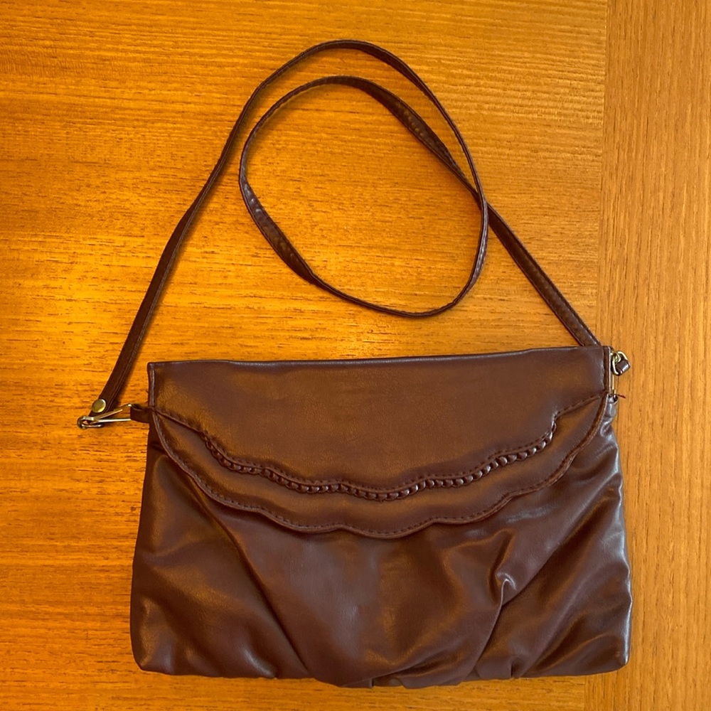 Vintage Leather Clutch